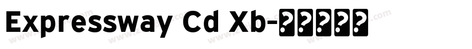 Expressway Cd Xb字体转换